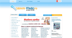 Desktop Screenshot of cabinete-medici.ro